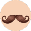 PG Facial Decor - Hair Sticker Pack from PhotoGrid