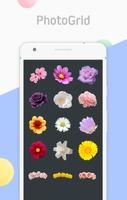 Collage Maker with Flowers from Photo Editor ภาพหน้าจอ 3