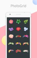 Collage Maker with Flowers from Photo Editor اسکرین شاٹ 1