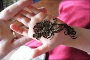 Latest Kids Mehndi Designs Affiche