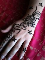 Simple Mehndi Designs For Girl Affiche