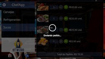 ChefApp Cardápio Digital capture d'écran 1