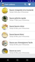 Chef Cuillères : PÂTES PAINS SAUCES CONFITURES स्क्रीनशॉट 1