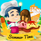 Summer Chef Kids Cooking Game icono