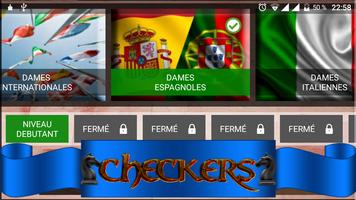 CHECKERS DAMES - 2018 پوسٹر