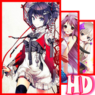 HD Anime Girl Live Wallpaper-icoon