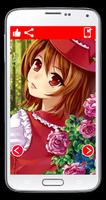 HD Anime Girl Live Wallpaper screenshot 1