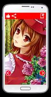 HD Anime Girl Live Wallpaper ภาพหน้าจอ 1