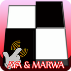 Aya Nakamura & Marwa Loud Piano Tiles icône