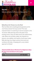 Belly Dance Fitness ảnh chụp màn hình 1