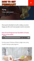 How to Get Pregnant Faster 截图 1