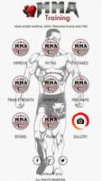 MMA Training and Fitness Poster