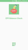EPF Balance Check plakat