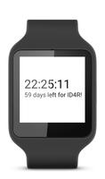 ID4R Countdown WatchFace اسکرین شاٹ 3