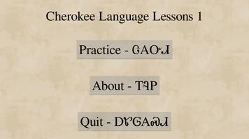 Cherokee Language Lessons 1 الملصق