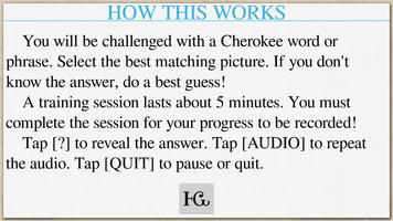 Cherokee Language Lessons 1 capture d'écran 1