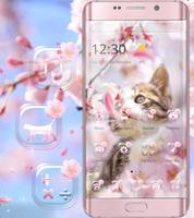Sakura minou theme wallpaper Sakura Kitty capture d'écran 1