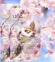 Sakura minou theme wallpaper Sakura Kitty capture d'écran 2