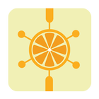 Dot it: Orange Zeichen