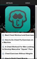 Chest And Back Upper Workout Affiche
