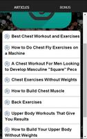 Chest And Back Upper Workout screenshot 2