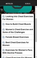 Chest Exercises For Women capture d'écran 2