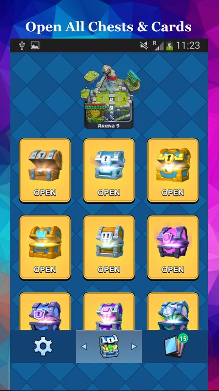 to open the chest clash royale скачать на андроид