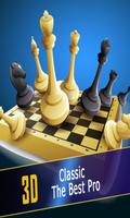 chess 3D Affiche