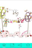 Baby Shower Ideas Card ポスター