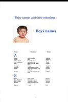Simple Baby Names capture d'écran 1