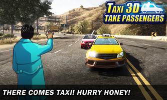 Taxi3D: Take Passengers تصوير الشاشة 2