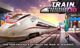 Train: Passengers Transport 3D постер