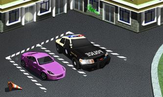 Simulator: Police Car Parking اسکرین شاٹ 1