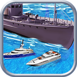 Simulator 3D: Warship Parking icône