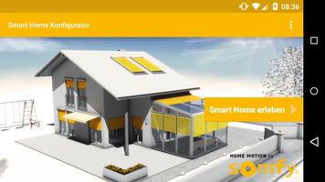 Somfy Smart Home Konfigurator الملصق