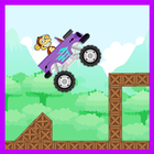 Monster Jungle Truck Rush Flow أيقونة