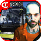 Prison Bus Driver Transport3D icône