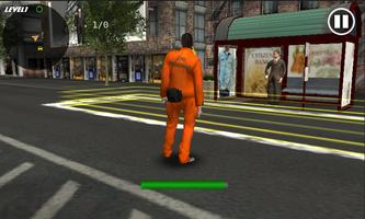 Prison Bus Traffic Rider 3D captura de pantalla 1