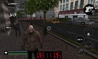 Crime Hitman Mafia Assassin 3D capture d'écran 1