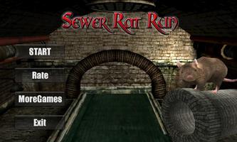 Sewer Rat Run! 3D Plakat