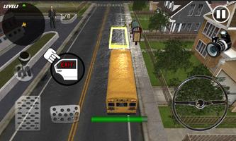 Crazy School Bus Driver 3D capture d'écran 2