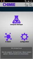 Chimie - Nomenclature постер