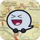 Free Waze GPS Map Guide 2017 ikona