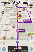 Free Waze GPS Map Guide 2017 plakat
