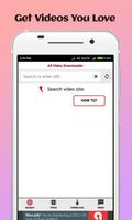 Video Downloader تصوير الشاشة 1