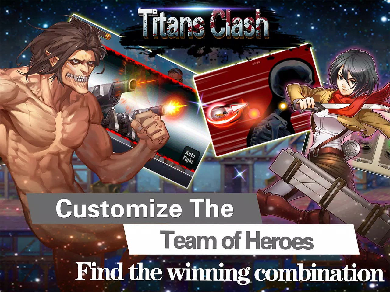 Titans Clash APK + Mod for Android.