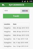 برنامه‌نما China Post Tracking عکس از صفحه