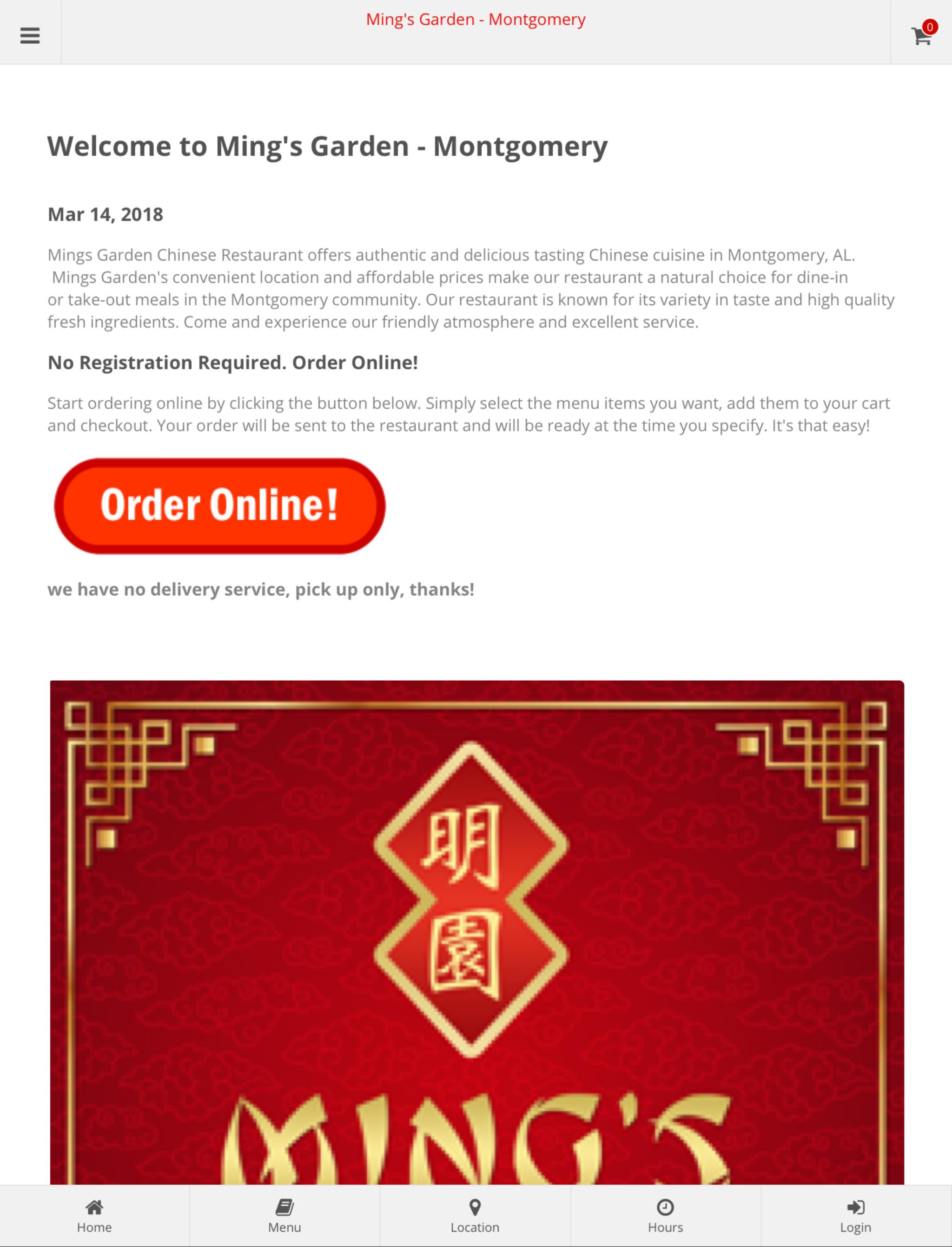 Ming S Garden Montgomery Online Ordering For Android Apk Download