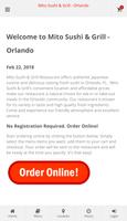 Mito Sushi & Grill Orlando Online Ordering Poster