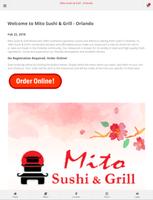 Mito Sushi & Grill Orlando Online Ordering captura de pantalla 3